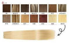 613 hair colour shade chart helps you to choose a rtight one for your hair